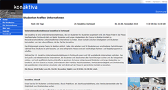 Desktop Screenshot of konaktiva-dortmund.de